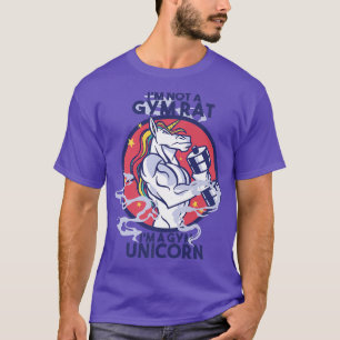 Not A Gym Rat SWOLE Unicorn  T-Shirt