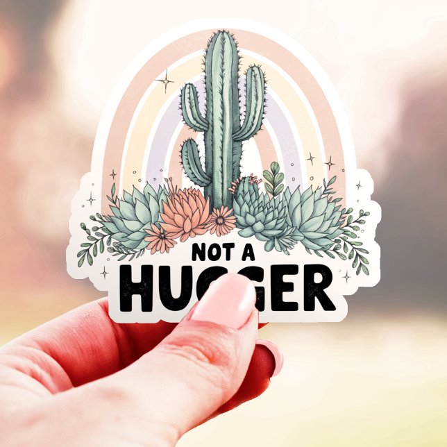  Not a Hugger Cactus Vinyl (Creator Uploaded)