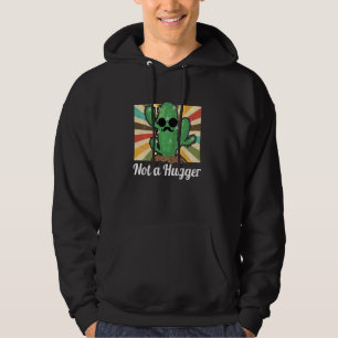Not A Hugger No Hugging Hugs Introvert Funny Vinta Hoodie