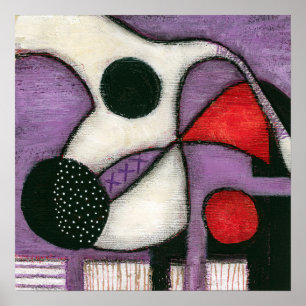 Not A Jug Poster Wall Art - Abstract Painting