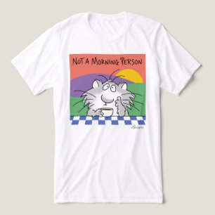NOT A MORNING PERSON by Sandra Boynton Tri-Blend Shirt