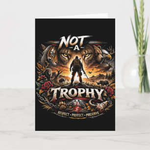 Not a Trophy Holiday Card