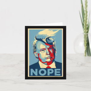 Not Again Vote 2024 Anti Trump Anti Biden Card
