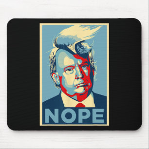 Not Again Vote 2024 Anti Trump Anti Biden Mouse Pad