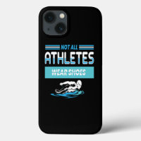 Not All Athletes Wear Shoes Swimming