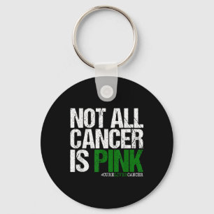 Not All Cancer Is Pink Ribbon Liver Cancer Awarene Key Ring
