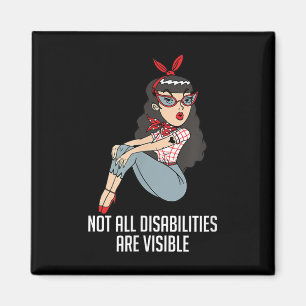 Not All Disabilities Are Visible Mental Health Awa Magnet