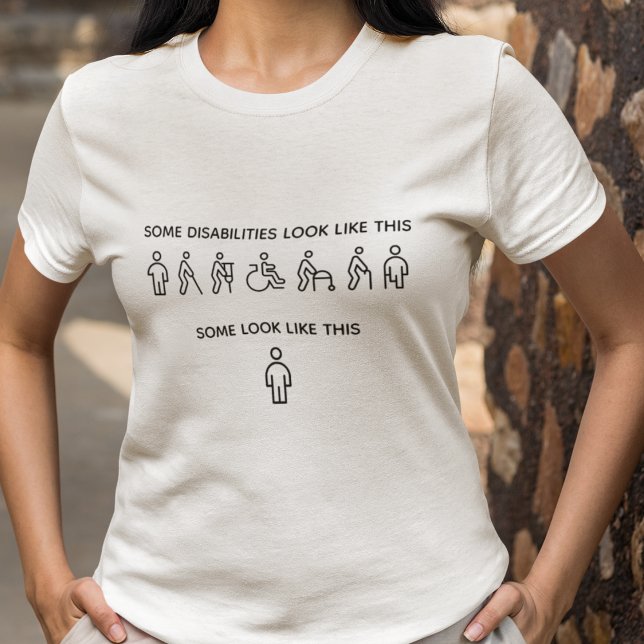 Not All Disabilities Are Visible T-Shirt (Creator Uploaded)