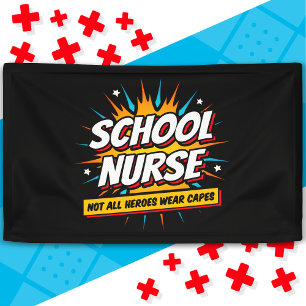 Not All Heroes Wear Capes Nurse Appreciation Banner