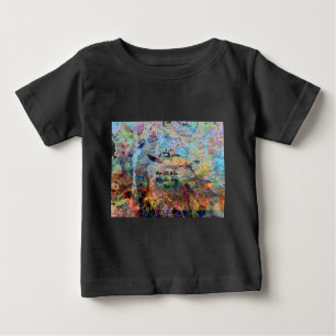 Not All Those Who Wander Inspirational Quote Baby T-Shirt