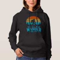 Not All Who Wander are Lost | Bigfoot Retro Design