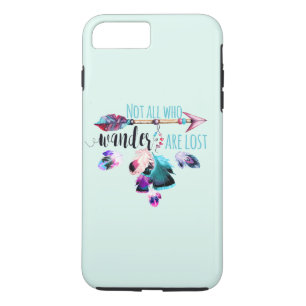 Not All Who Wander Are Lost Bohemian Wanderlust iPhone 8 Plus/7 Plus Case