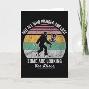 Not All Who Wander Are Lost Disc Searchers  Card