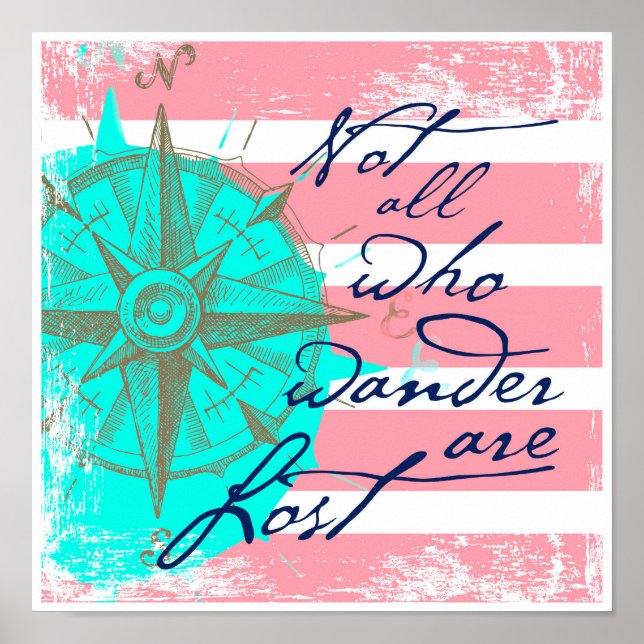 Not All Who Wander Are Lost Poster (Front)