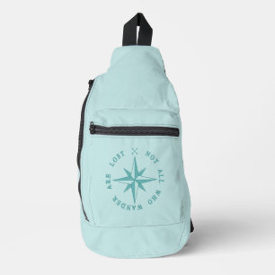 Not All Who Wander Are Lost Sling Bag