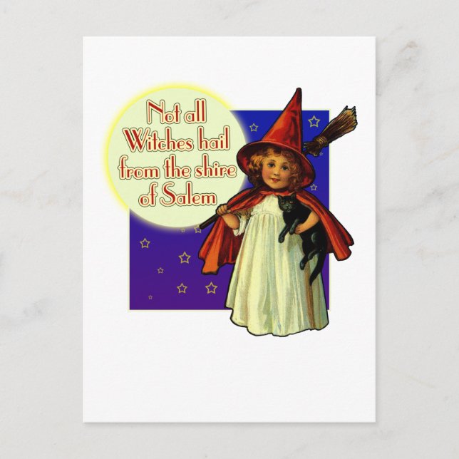 Not All Witches... Postcard (Front)