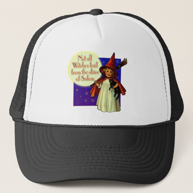 Not All Witches... Trucker Hat (Front)