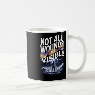 Not All Wounds Are Visible_army Version Sticker Coffee Mug