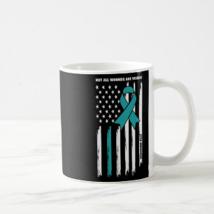 Not All Wounds Are Visible - Ptsd Awareness 2 Coffee Mug