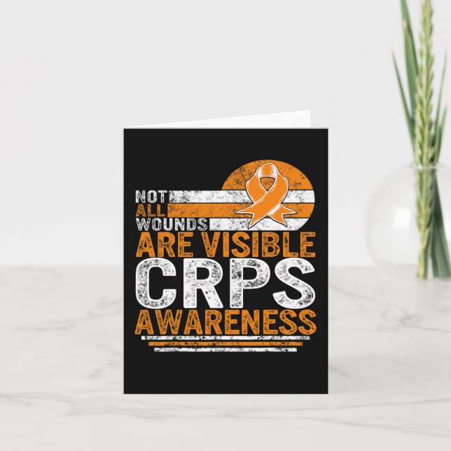 Not All Wounds Visible Complex Regional Pain Syndr Card (Front)