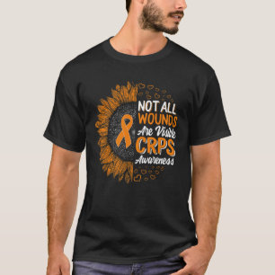 Not All Wounds Visible Complex Regional Pain Syndr T-Shirt
