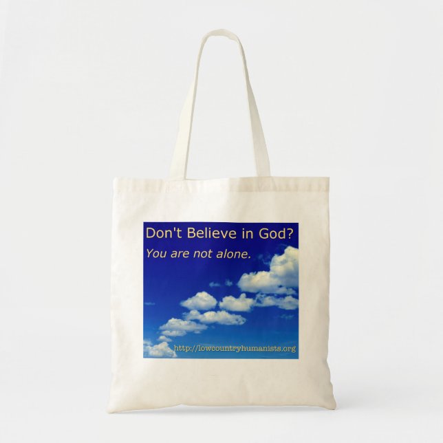 "Not Alone" Tote Bag (Front)
