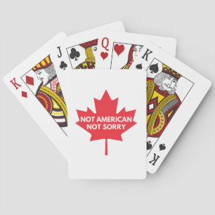 Not American, Not Sorry Playing Cards