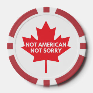 Not American, Not Sorry Poker Chips
