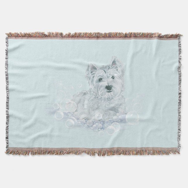 Not Another Bath Throw Blanket (Front)