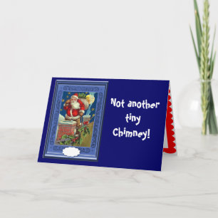 Not another tiny chimney holiday card