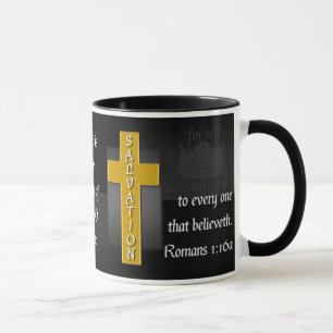 Not Ashamed Christian Bible Verse Coffee Mug