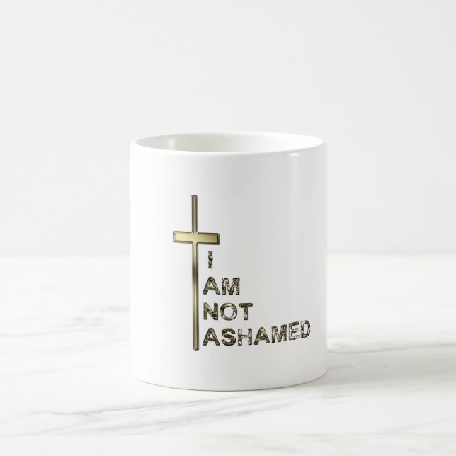 Not Ashamed Coffee Mug (Center)