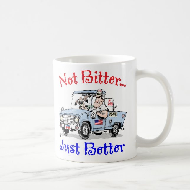 Not Bitter Coffee Mug (Right)