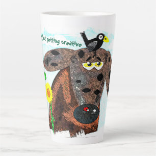 Not Boredom getting creative Latte Mug