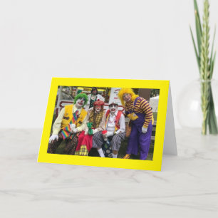 NOT CLOWNING AROUND on YOUR BIRTHDAY **SON** Card