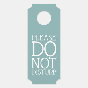 Not disturb door hanger