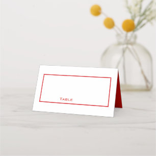 Not Eloping Wedding set   Place Card