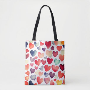 Not enough hearts tote bag