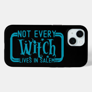 NOT EVERY WITCH LIVES IN SALEM   funny  halloween  iPhone 15 Case