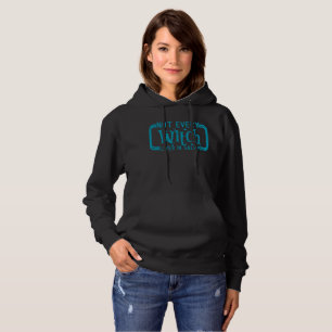 NOT EVERY WITCH LIVES IN SALEM   funny  halloween  Hoodie