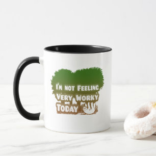 Not Feeling Very Worky Today Funny Sloth Office   Mug