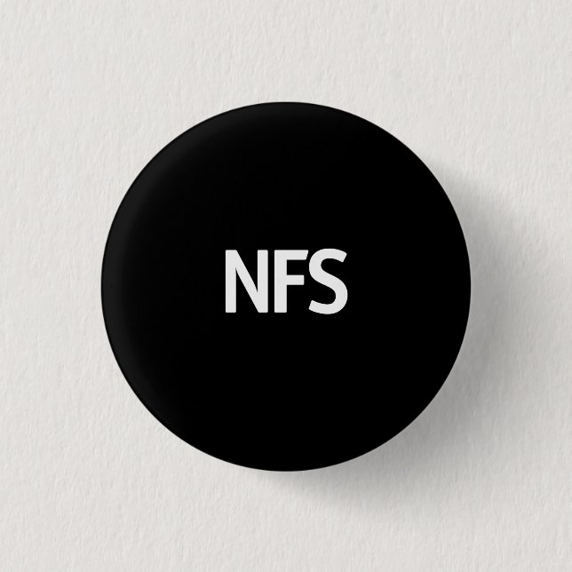 Not For Sale 3 Cm Round Badge (Front)