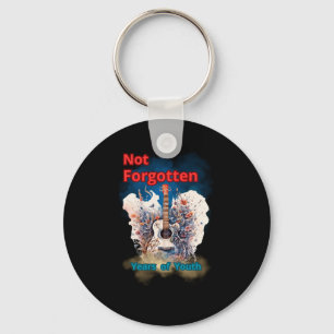 Not Forgotten Years Of Youth Sticker Key Ring