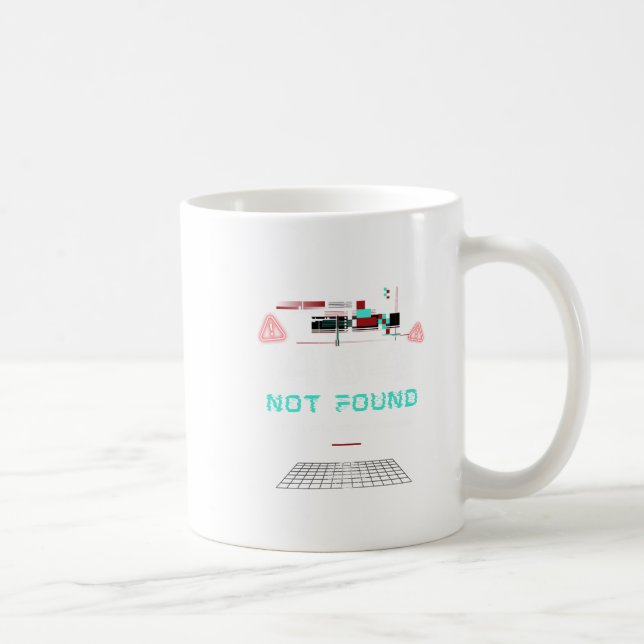 not found coffee mug (Right)