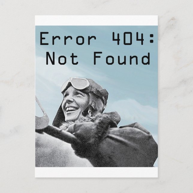 Not Found Postcard (Front)