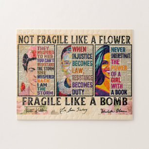 Not fragile like a flower jigsaw puzzle