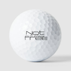 not free golf balls