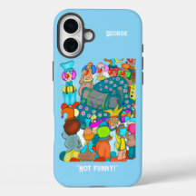 Not Funny iPhone Tough Phone Case