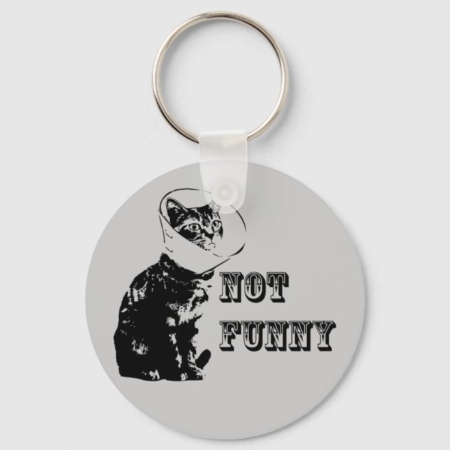 Not Funny Key Ring (Front)