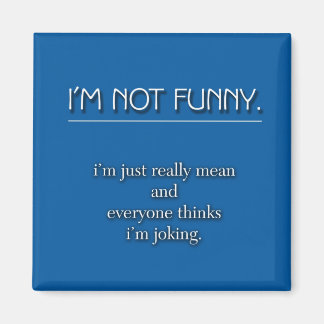 Not Funny Magnet